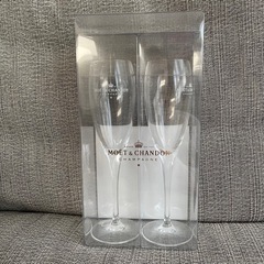モエ　エ　シャンドン　シャンパングラス　2脚セット