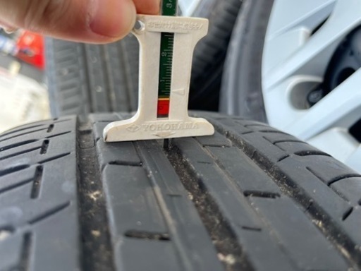 ［残り溝多］トヨタヤリス純正ホイール15インチ　185/60R15 2021年BSエコピア4本セット