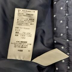 中綿ジャケット　女の子用　160cmの画像