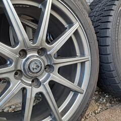 215/50 R18スタッドレスタイヤ4本　ホイール付き