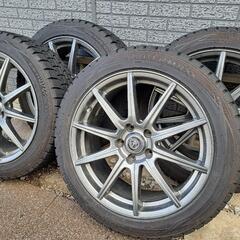 215/50 R18スタッドレスタイヤ4本　ホイール付き