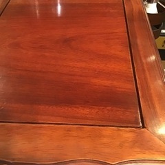 カリン材チェスト　無垢の画像