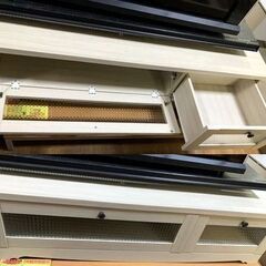 【リサイクルストアスターズ城西店】テレビ台 TVボード ロータイプ 収納家具 家具 白色の画像