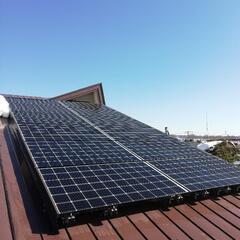 太陽光バネルの設置、電気工事などの画像