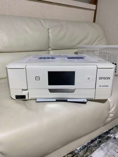 エプソン プリンター インクジェット複合機 カラリオ EP-808AW ホワイト