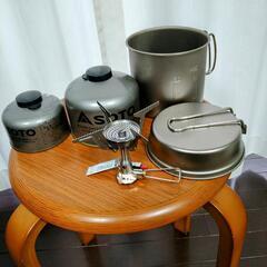 キャンプ用品　シングルバーナー他の画像