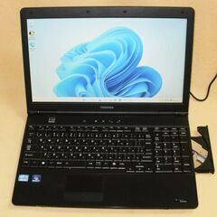 ★SSD搭載Win11★東芝 15型 i5-2410M DYNABOOK★