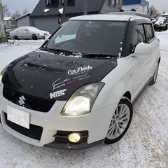 車検R6/5 スズキ スイフトスポーツ 5MT HID 社外ボンネット