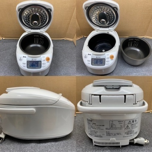 I656 ★ MITSUBISHI IH炊飯ジャー 5.5合炊き ★ 2015年製 ⭐動作確認済 ⭐クリーニング済