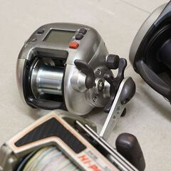 SHIMANO、Daiwwa、RYOBI リール　まとめ売り ( ジャンク品) RYOBI デジタルリール 、Daiwa 、他リール6点 まとめ売り