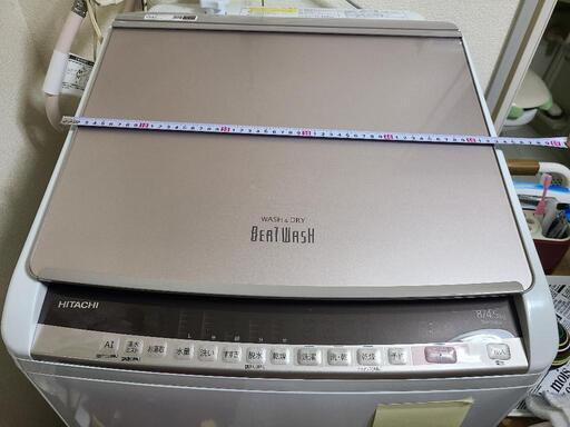 日立製　洗濯機　BW-DV80E　運び出しからできる方