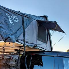 ペット可♪/レンタルキャンピングカー・レジストロアウルとハイラックス＋ルーフトップテント RVレンタル キャブコン HILUX  【東京都江戸川区南小岩】 − 東京都