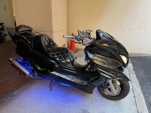 【YAMAHAマジェスティーc】SG03J オールブラックフルエアロカスタム