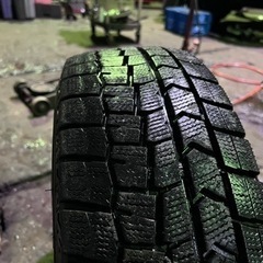 DUNLOP WINTERMAXX 02 185/60R14 スタッドレス 冬タイヤ 2本 2021年製の画像