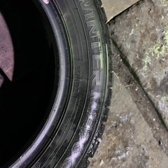 DUNLOP WINTERMAXX 02 185/60R14 スタッドレス 冬タイヤ 2本 2021年製の画像