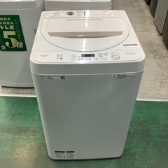 安心の6ヶ月保証付！！ SHARP　4.5kg全自動洗濯機　ES-GE4D-C　2020年製