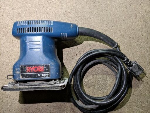 電動工具　RYOBI リョービ　S-550　ミニサンダー