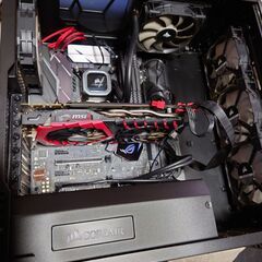 core i7 7700k GTX1070　ゲーミングPCの画像