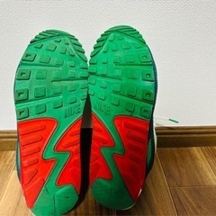 NIKEエアマックス　クリスマスカラー　中古の画像