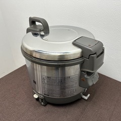 パロマ/Paloma　業務用　ガス炊飯器　２.２升炊き　　電子ジャー付　４L　都市ガス用　２０１９年製　PR-4200S-2