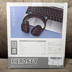 猫耳 ヘッドセット ワイヤレス Bluetooth LED ゲーム 配信の画像