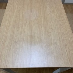 ニトリ　ダイニングテーブル　四人掛けの画像