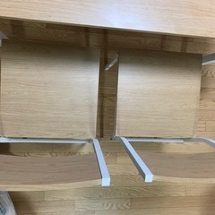 ニトリ　ダイニングテーブル　四人掛けの画像
