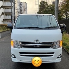 車検：R5年7月平成24トヨタ ハイエース 