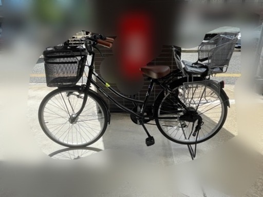 子供乗せ自転車☆チャイルドシート付きママチャリ