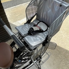 子供乗せ自転車☆チャイルドシート付きママチャリの画像