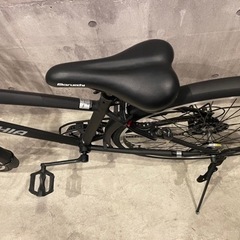 ☆未使用車丸石サイクル カゴ付きクロスバイク 自転車 27インチ 6段変速