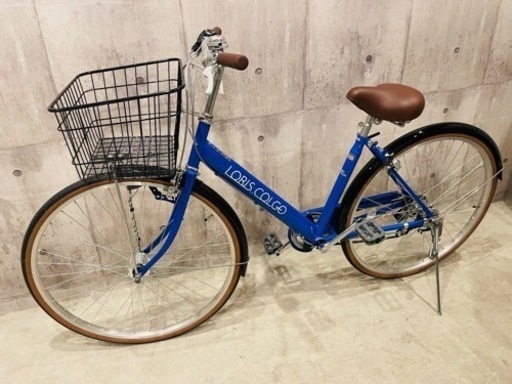 ★未使用　シティサイクル自転車ロリスシティ27インチ  ママチャリ　ブルー