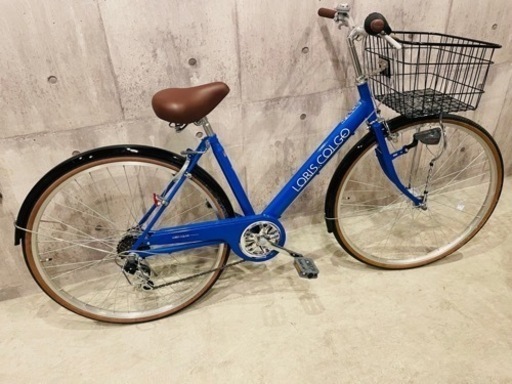 ★未使用　シティサイクル自転車ロリスシティ27インチ  ママチャリ　ブルー