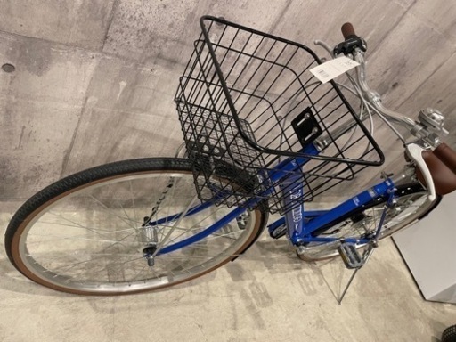 ★未使用　シティサイクル自転車ロリスシティ27インチ  ママチャリ　ブルー