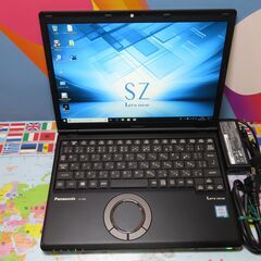 JC1168 希少パナソニック i7 1TB Let\'s Note CF-SZ6 LTE 美品office2019