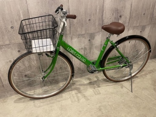 ★未使用　シティサイクル自転車ロリスシティ27インチ  グリーンメタリック