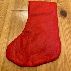 クリスマス靴下プレゼント袋の画像