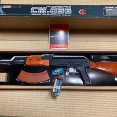 CYMA　AKM リアルウッド 電動ガン