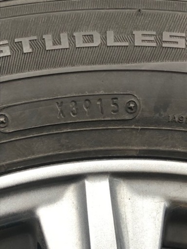 17インチ225/60スタッドレスアルミ4本セット　アルファードで使用してました
