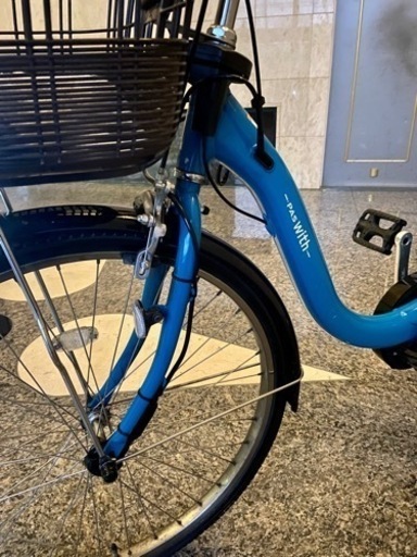 ヤマハ電動自転車／パス／with  24インチ　そこそこ美品！