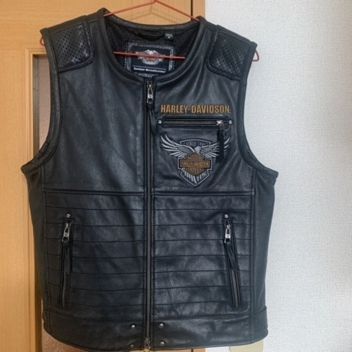 希少　ヴィンテージ　ハーレーダビッドソン Harley-Davidson Men's 115th Anniversary Limited Edition Leather Vest ベスト　レザー