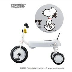値下げしました☆新品未開封☆D-bike dax スヌーピー三輪...