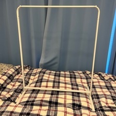 IKEA ハンガーラック　ホワイト　74×90