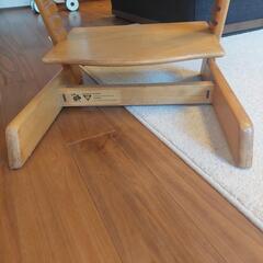 商談中STOKKE☆トラップチェアー！ベビーガード付き！の画像