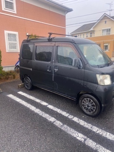 仕事用　ハイゼット　商談中