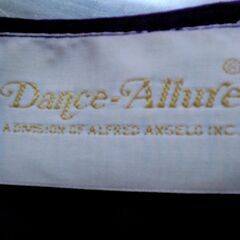 80's アメリカ製 Dance allure ダンスドレス Made in U.S.A.（１５５ｃｍ～１６０ｃｍ）の画像