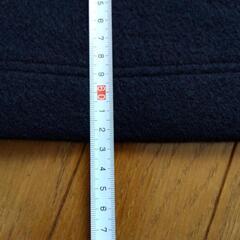 HUMAN WOMAN ウール紺プルオーバー 《美品》の画像