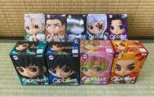 鬼滅の刃 qposket petit フィギュアセット！