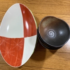 無料　パスタ皿3枚➕小鉢4枚