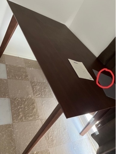 ダイニングテーブル(IKEA:ヴェビ)